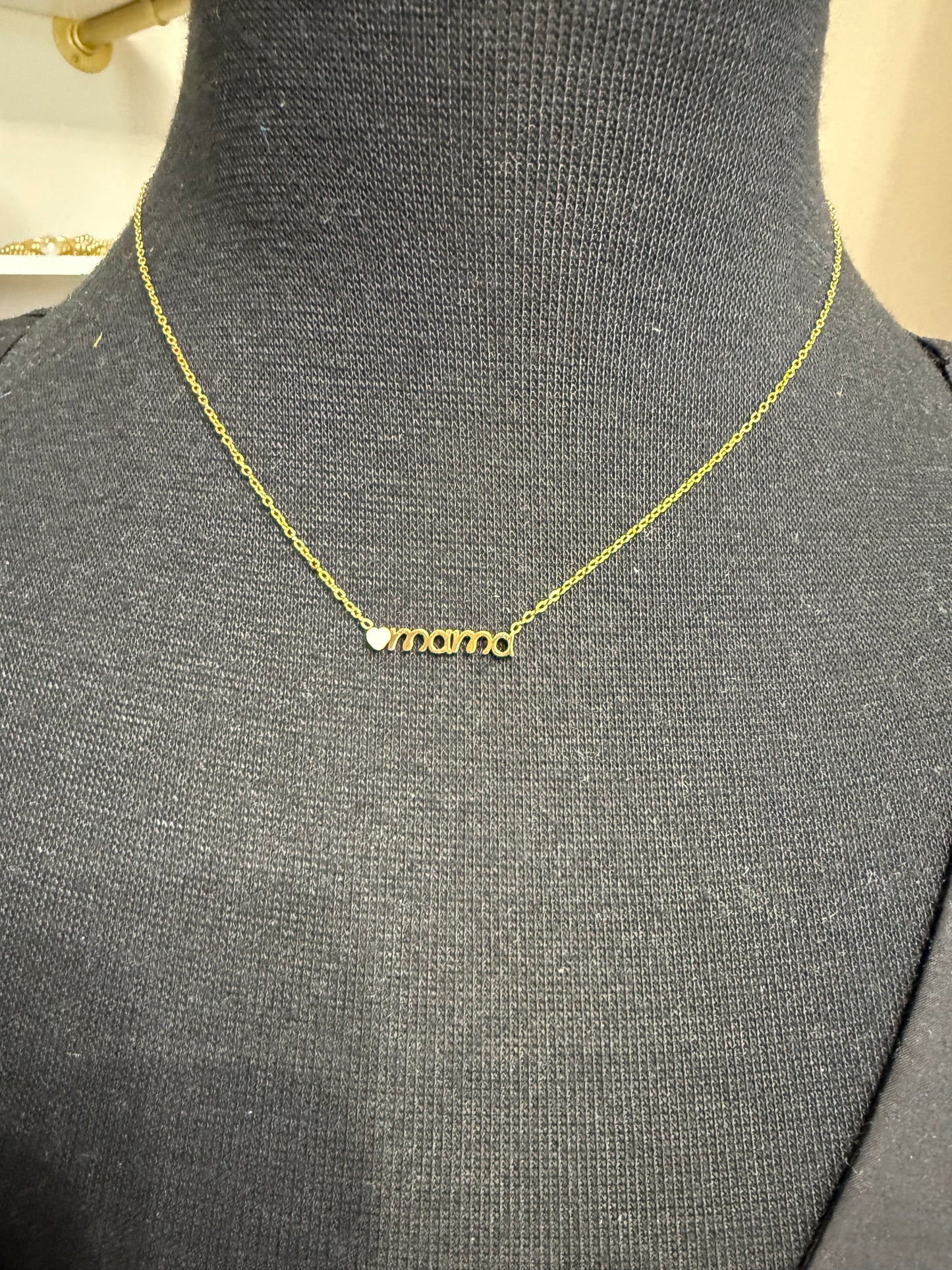 Mom short necklace