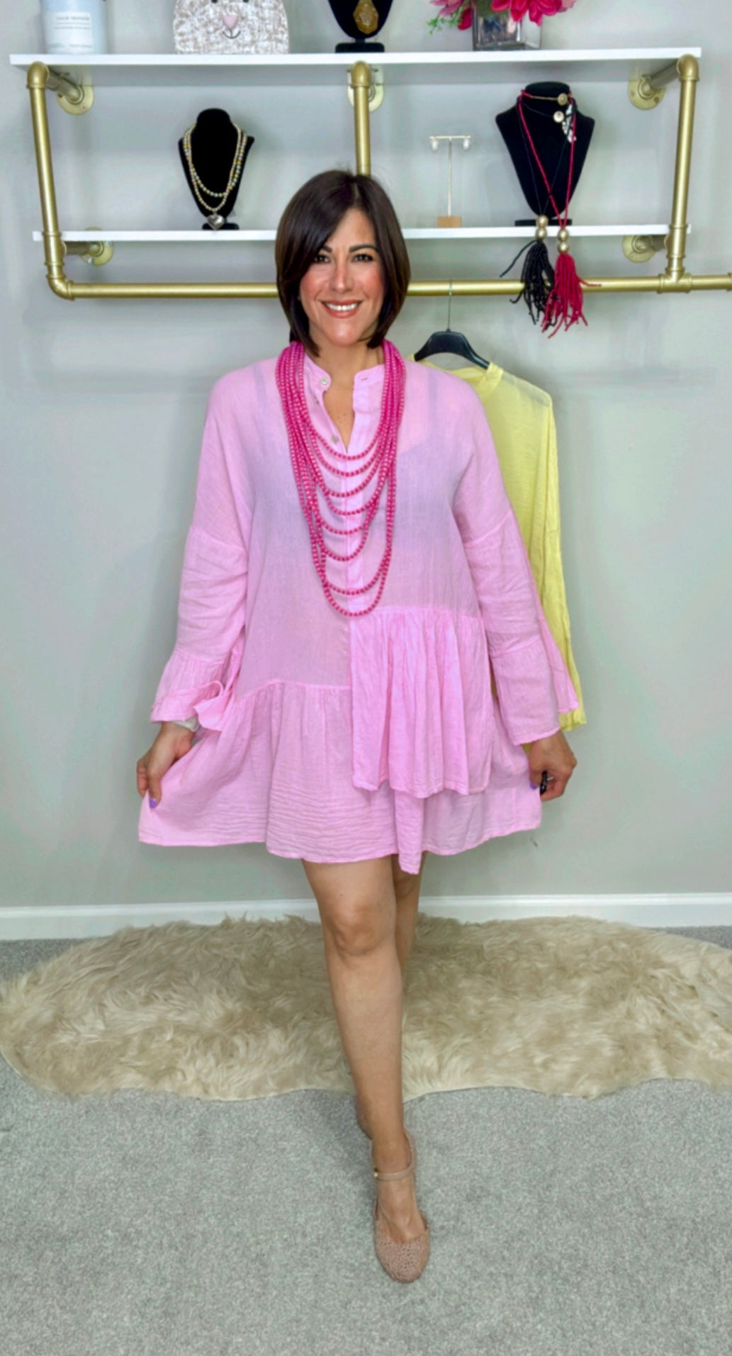Italian Flowy short dress