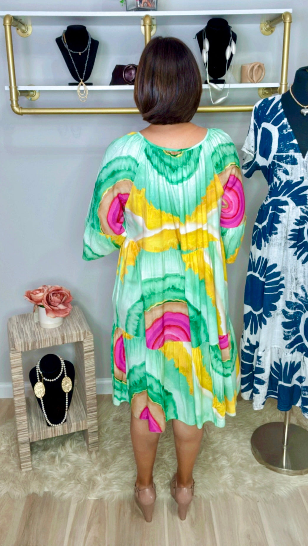 Italian Flowy Midi