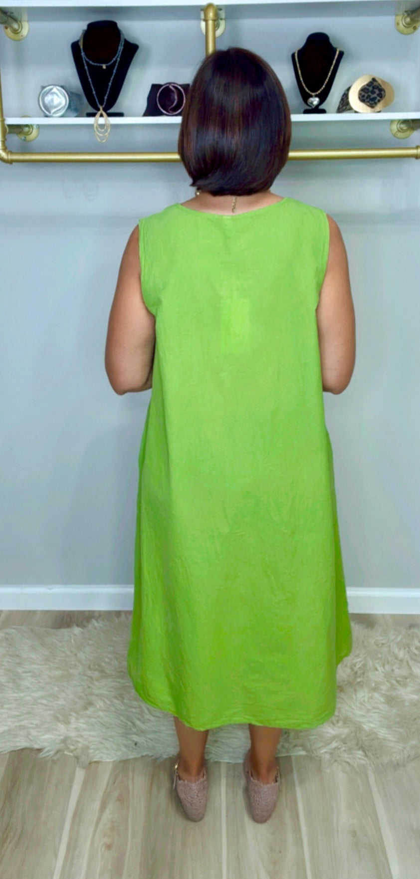 Italian Front Bow Dress