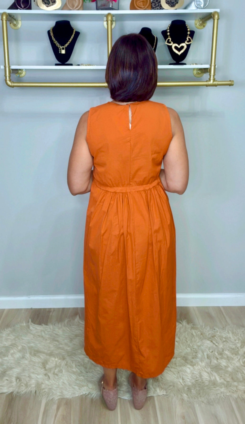 Italian Side Adjustable Dress