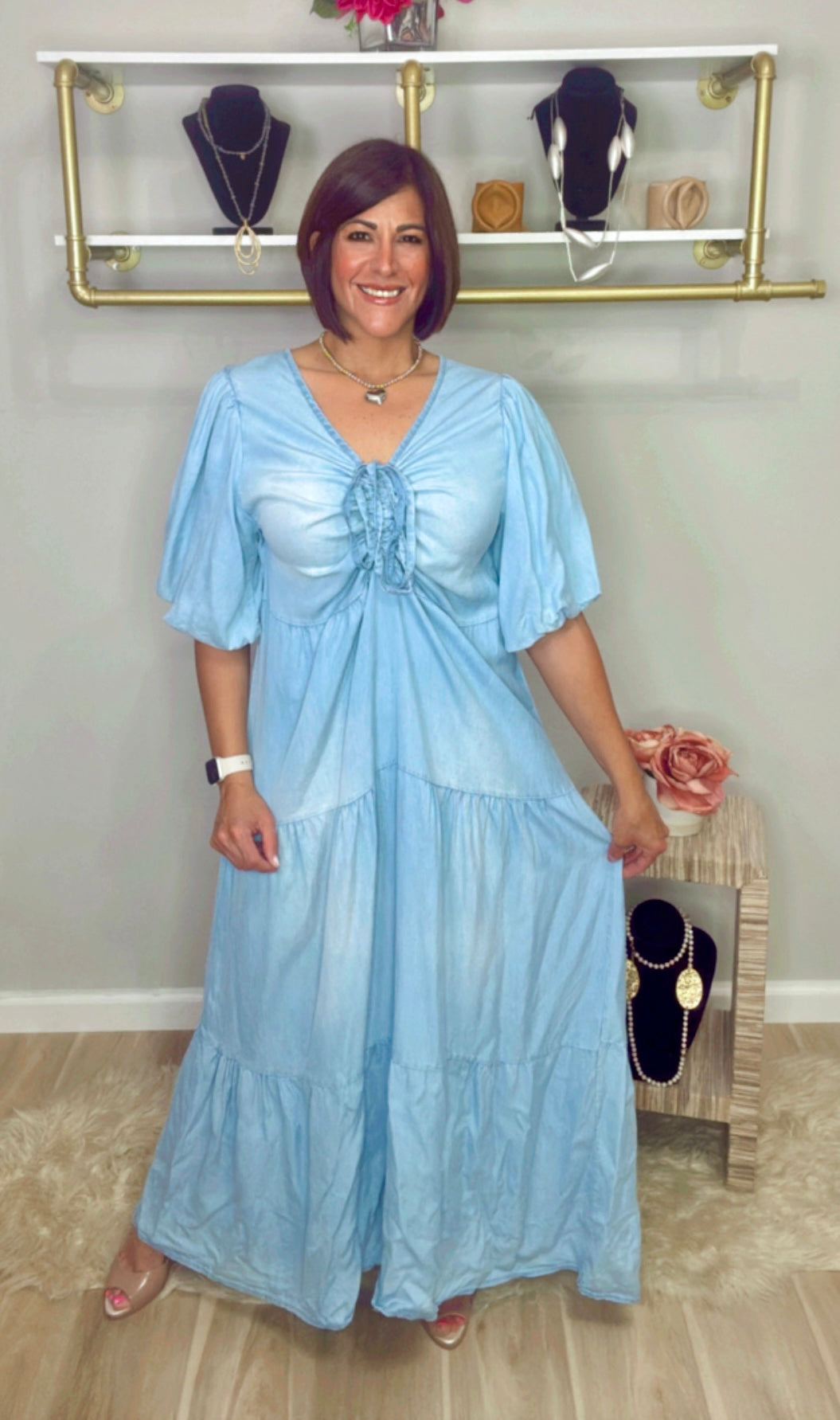 Italian Scrunch Maxi
