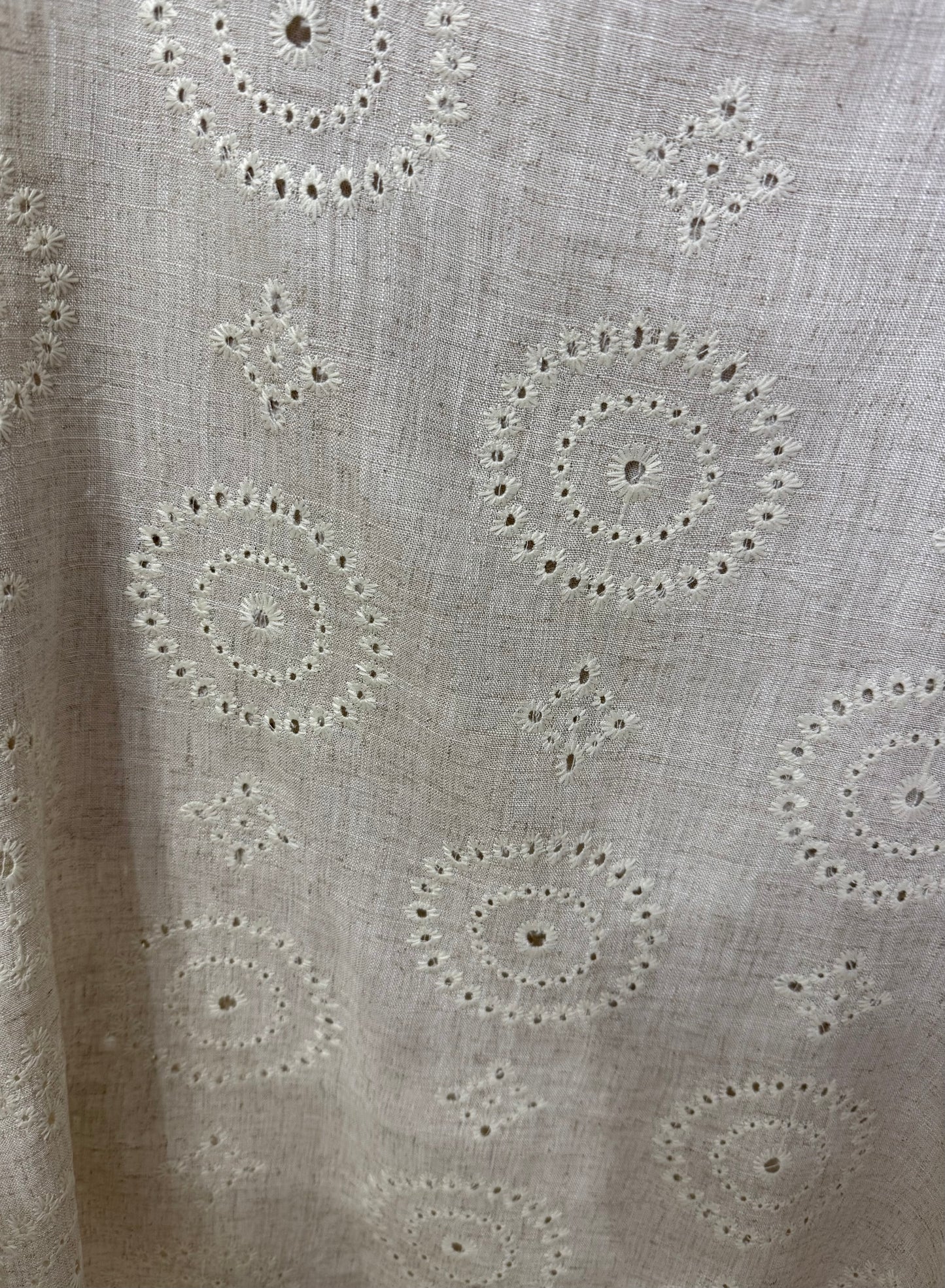 Italian Eyelet Linen Set