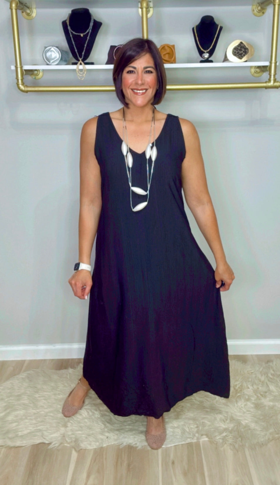 Italian Back Detailed Dress