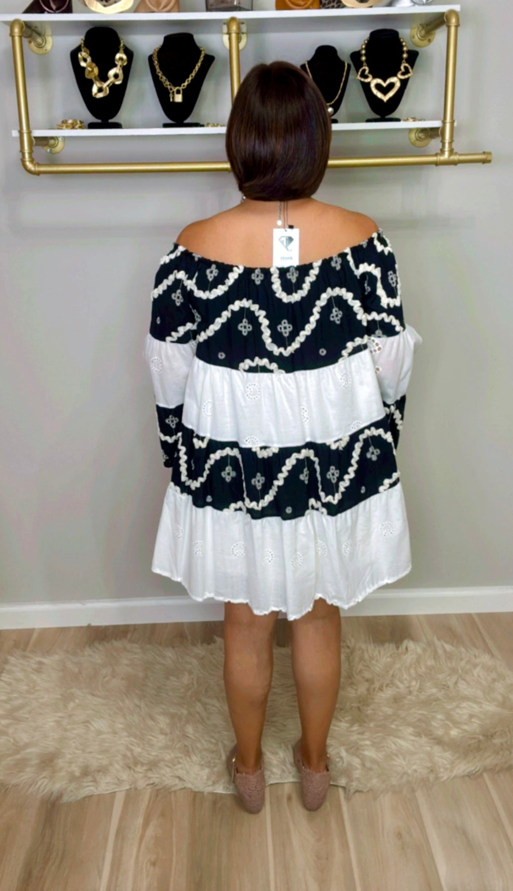 Italian Eyelet Tunic/ Short Dress