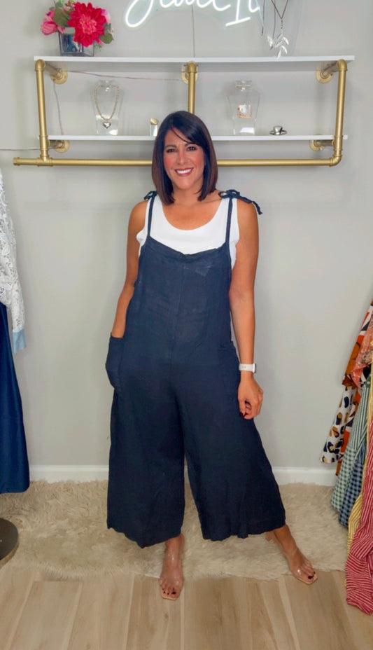 Italian Linen Jumpsuit