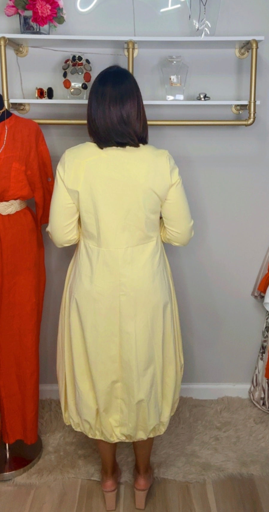 Italian Midi Globe Dress