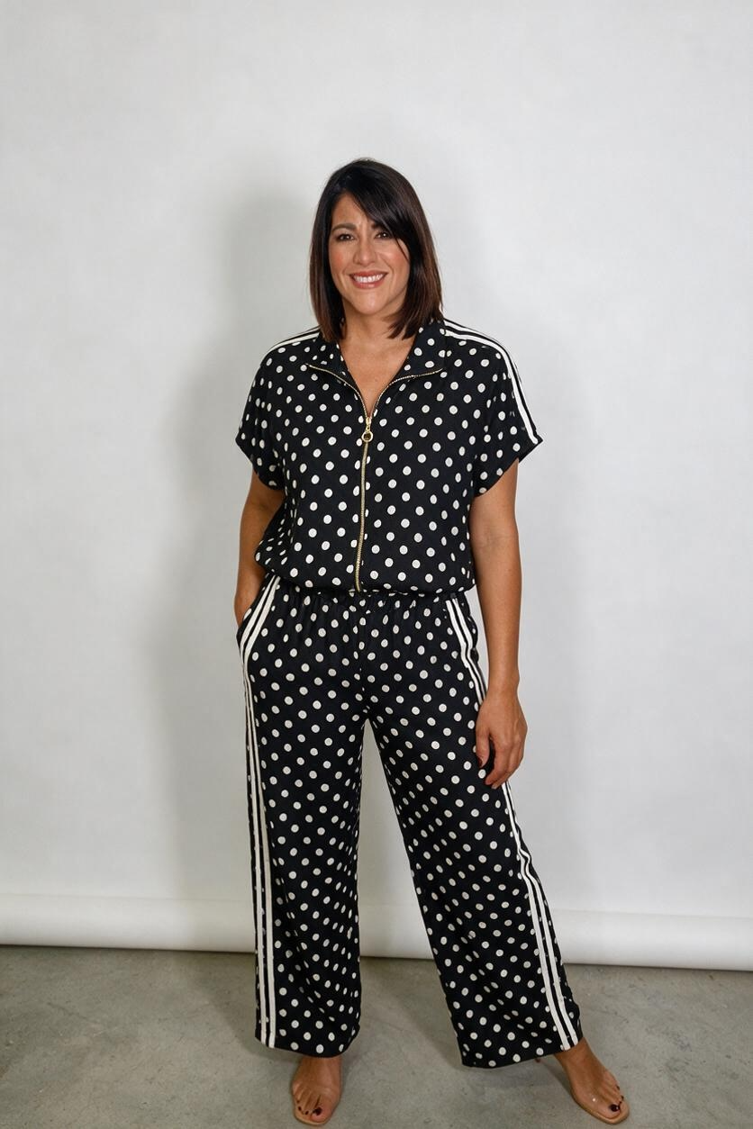 Italian Polka Dots Pant Set
