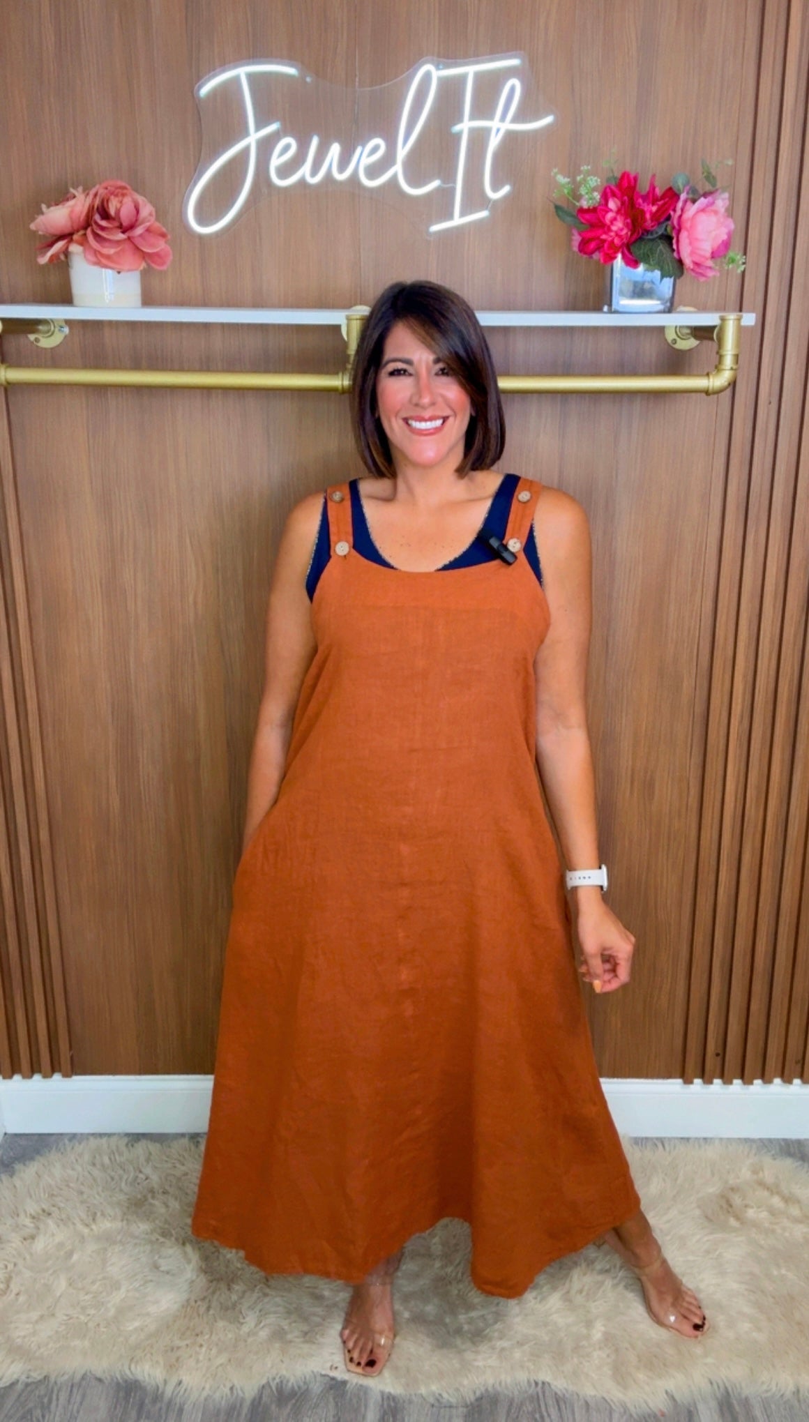Italian Linen Jumpsuit/Dress