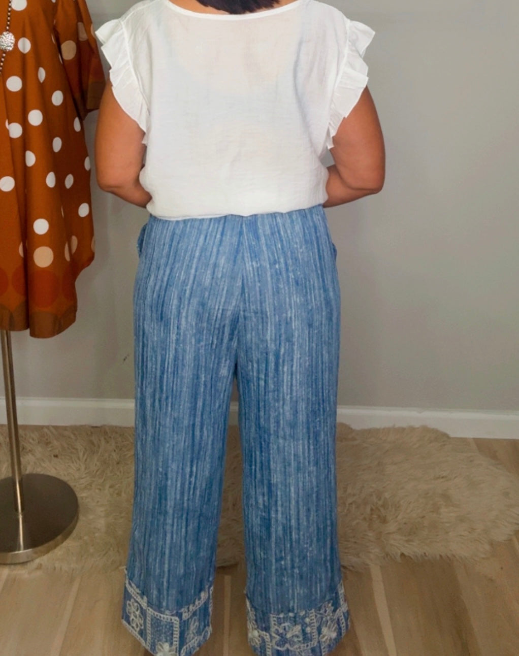 Italian Details Hem Trouser.
