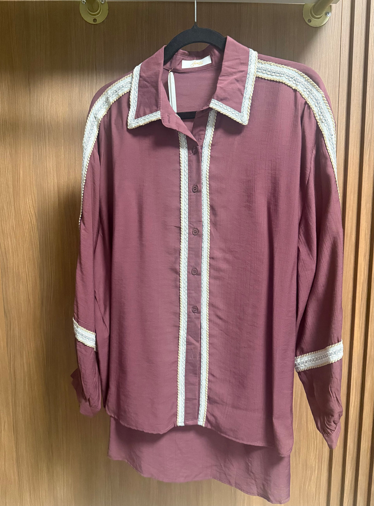 Italian Embroidered Detail Tunic