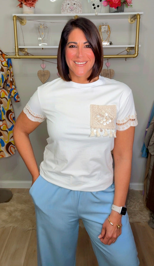 Italian Embroidered Blouse