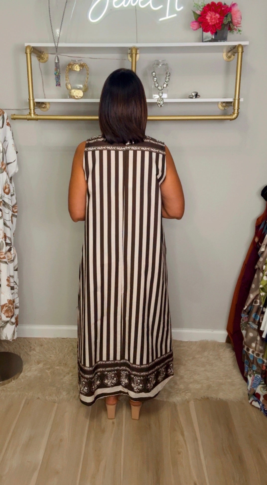 Italian Stripes Maxi