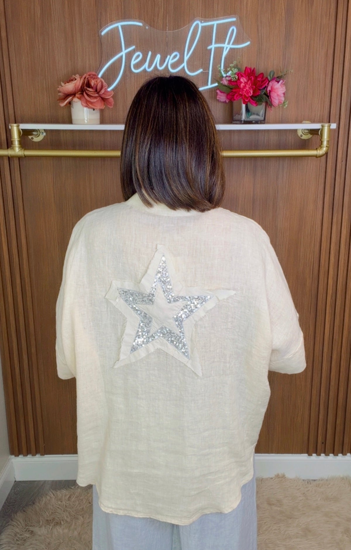 Italian Star Line Blouse