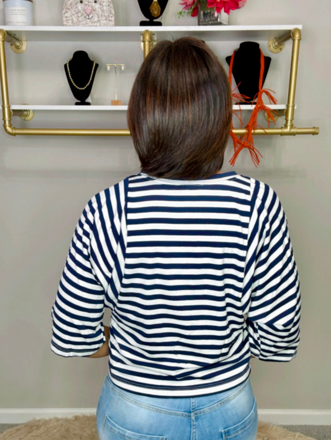 Italian Stripes Blouse