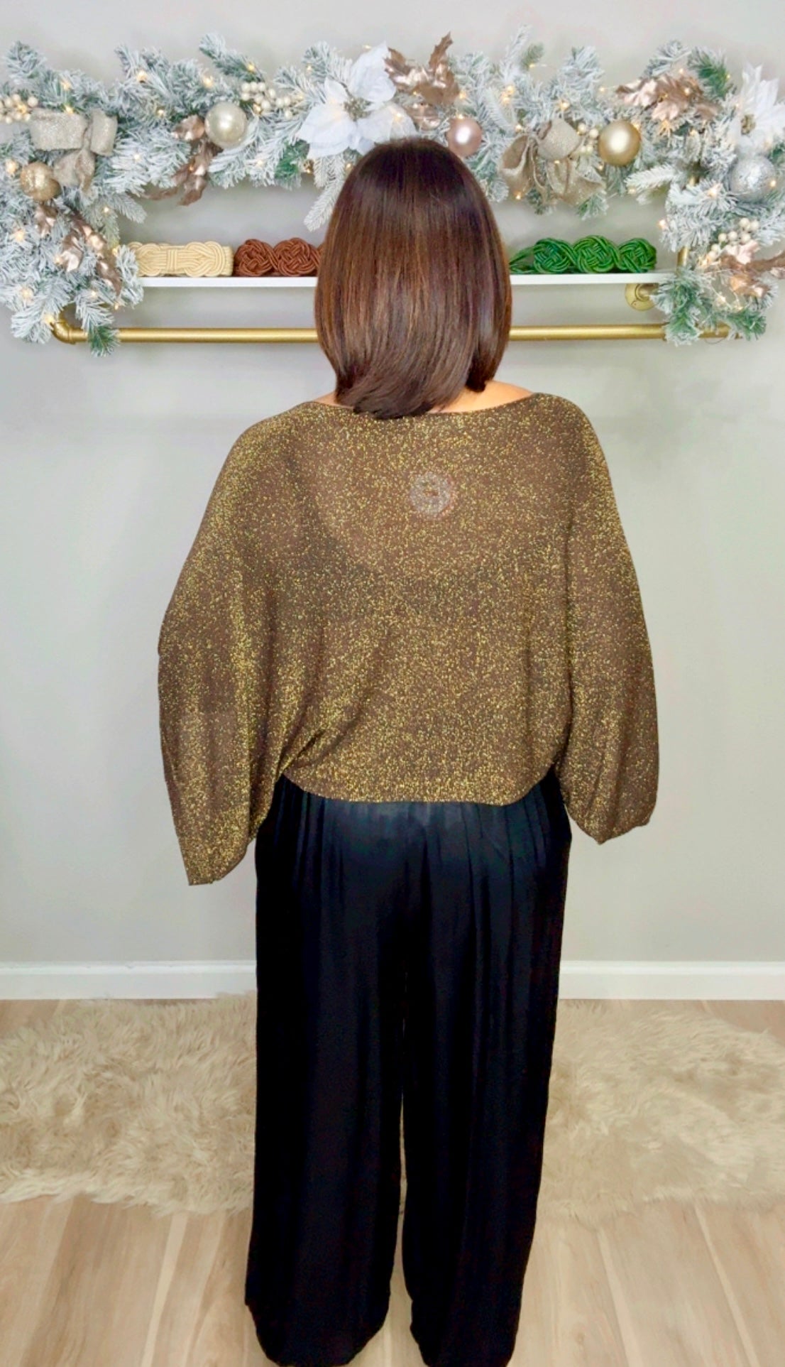Italian Lurex Blouse