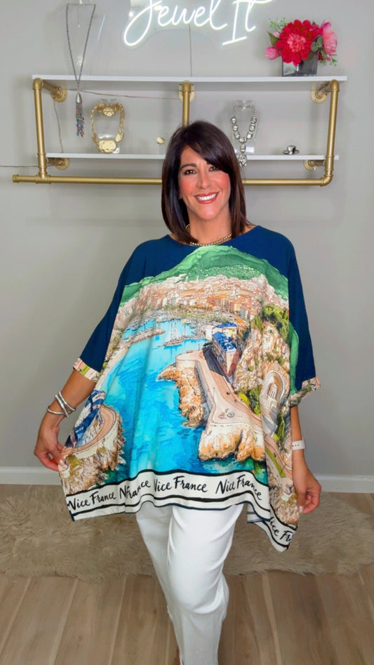 Italian Nice France tunic