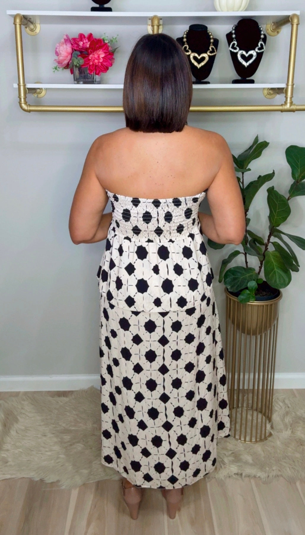 Italian Off Shoulder Dress