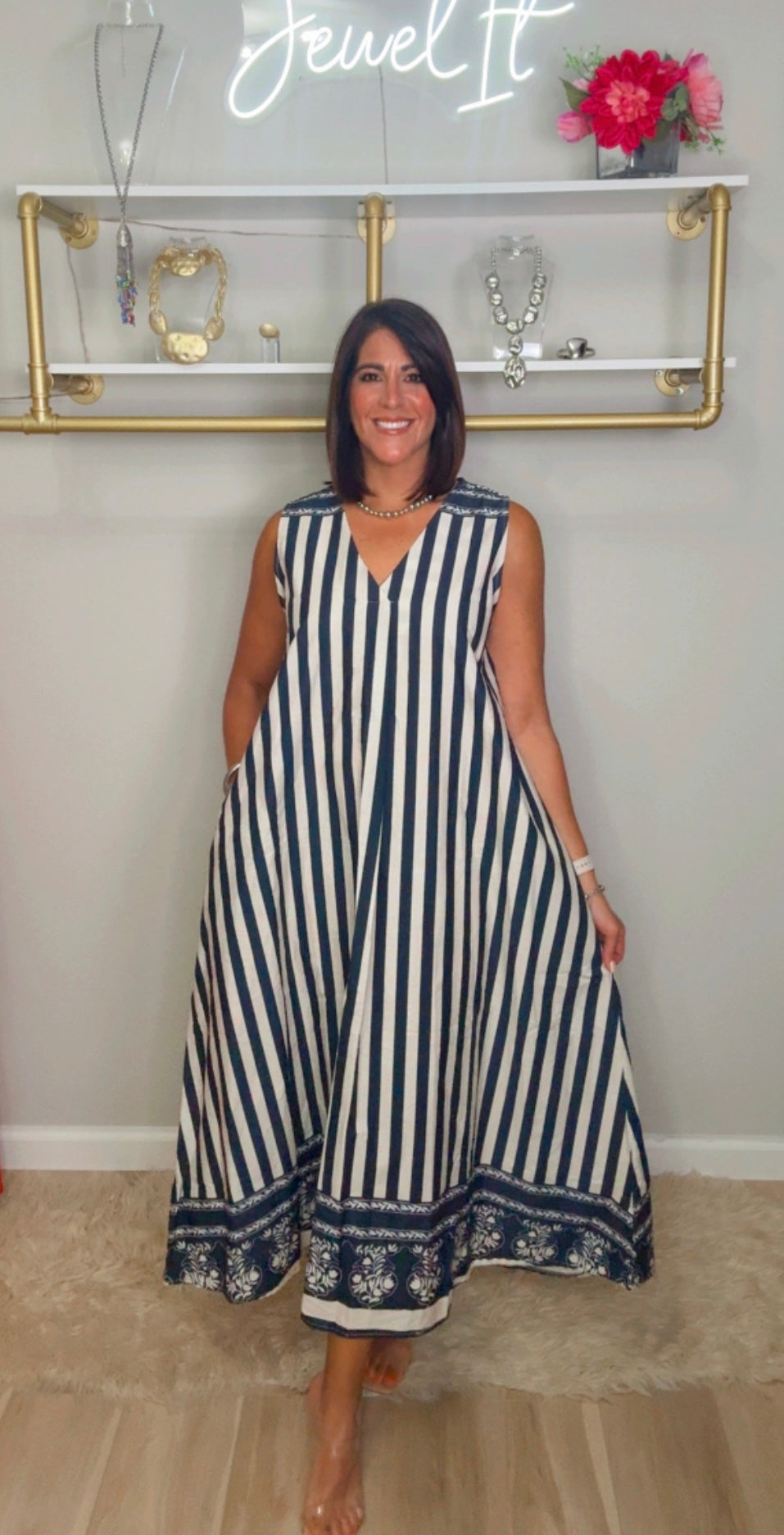 Italian Stripes Maxi