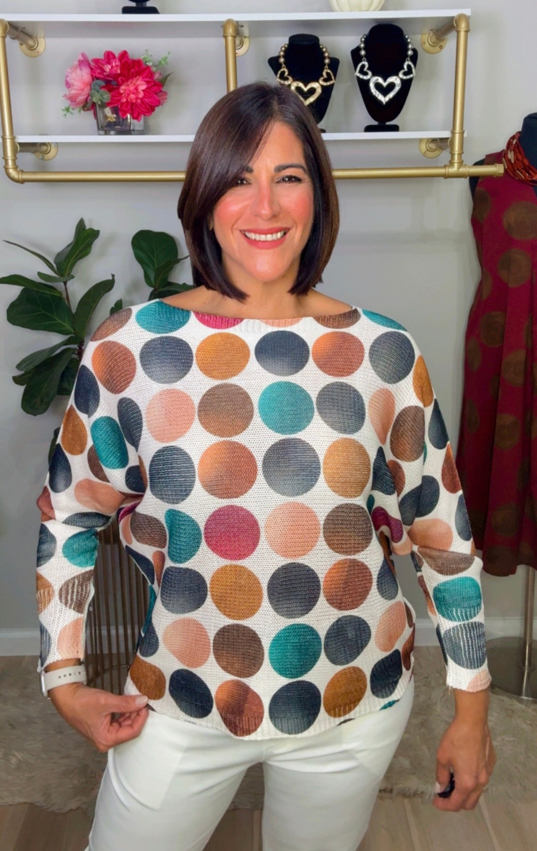 Italian Knit Stamped