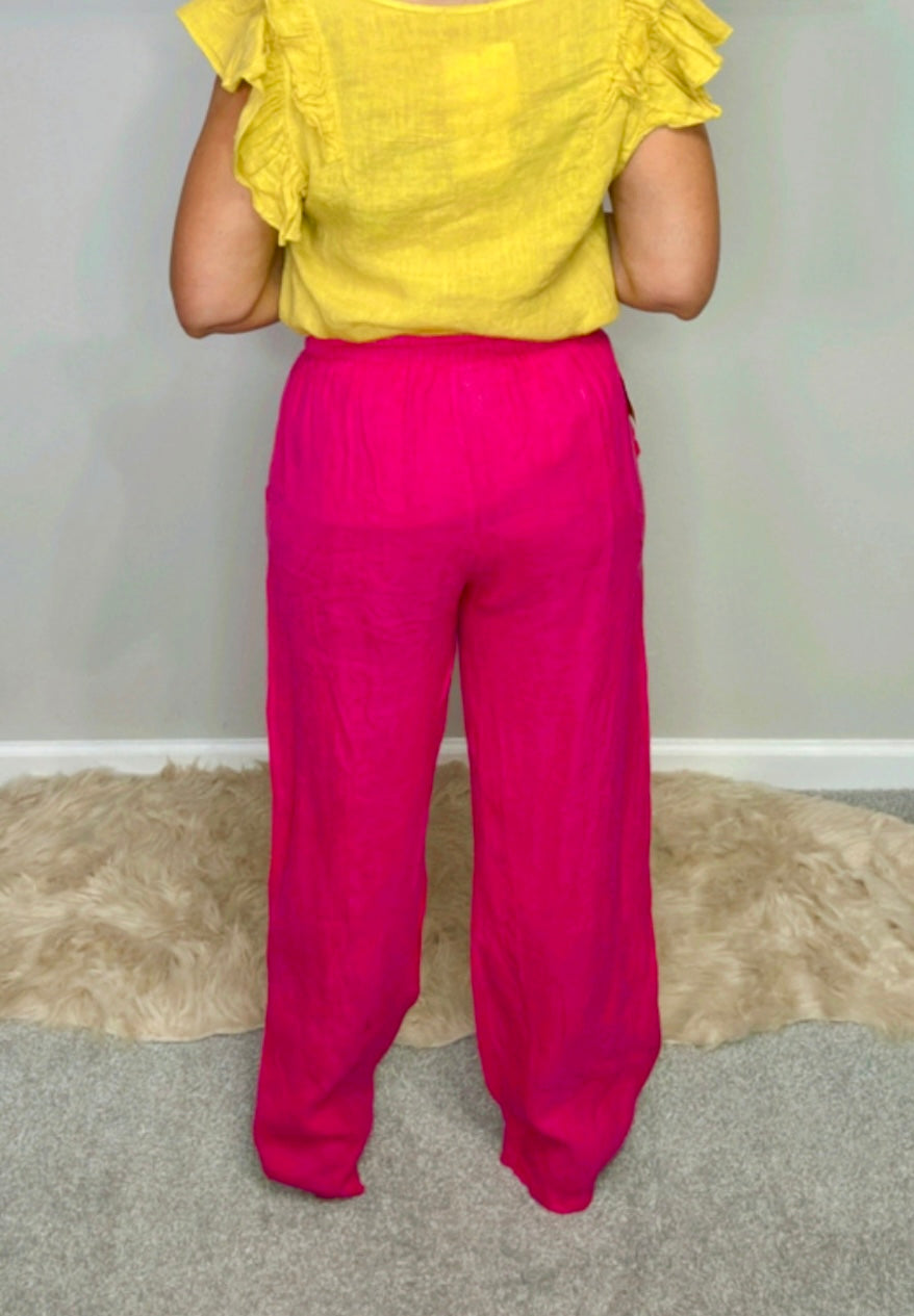 Italian Linen Trouser