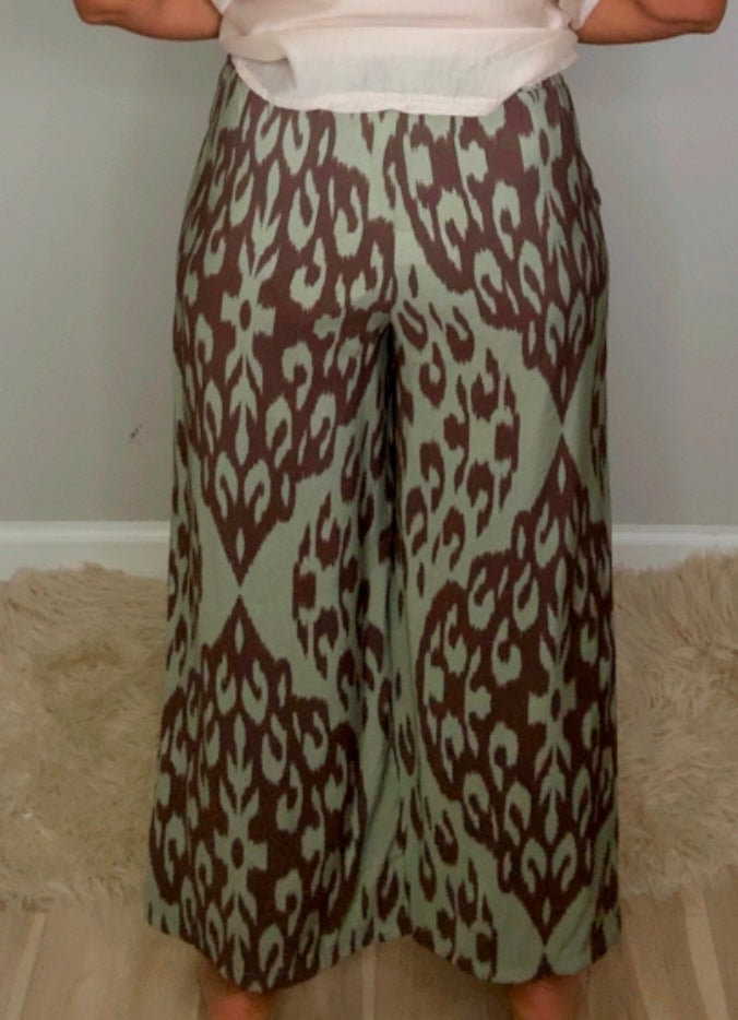Italian Ankle Stamped Trouser