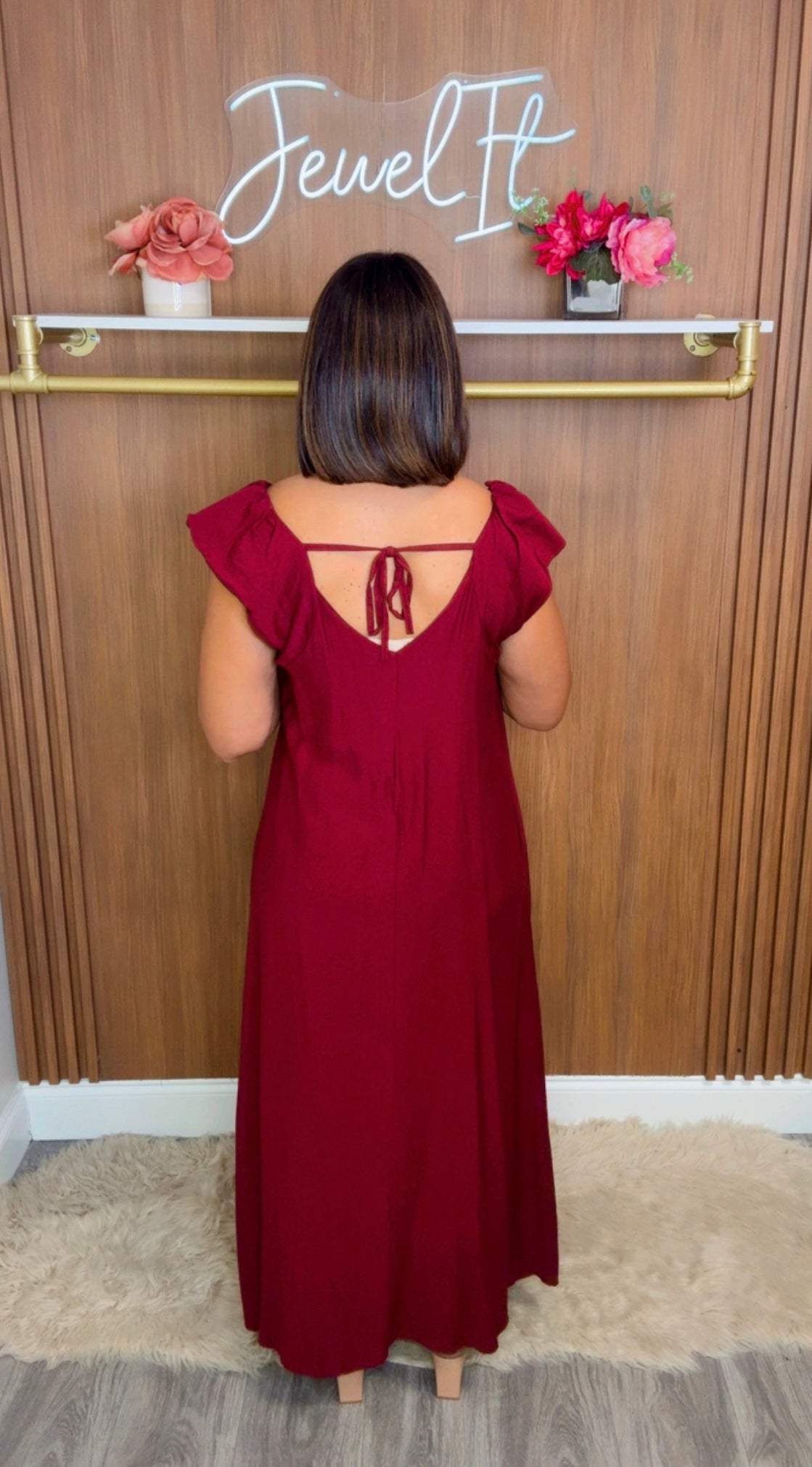 Italian Globe Sleeves Maxi