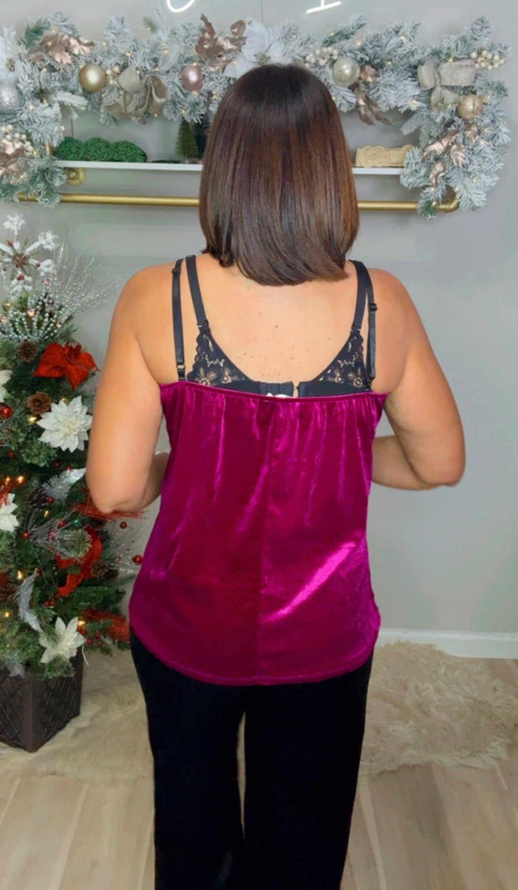 Italian Velvet Tank Top