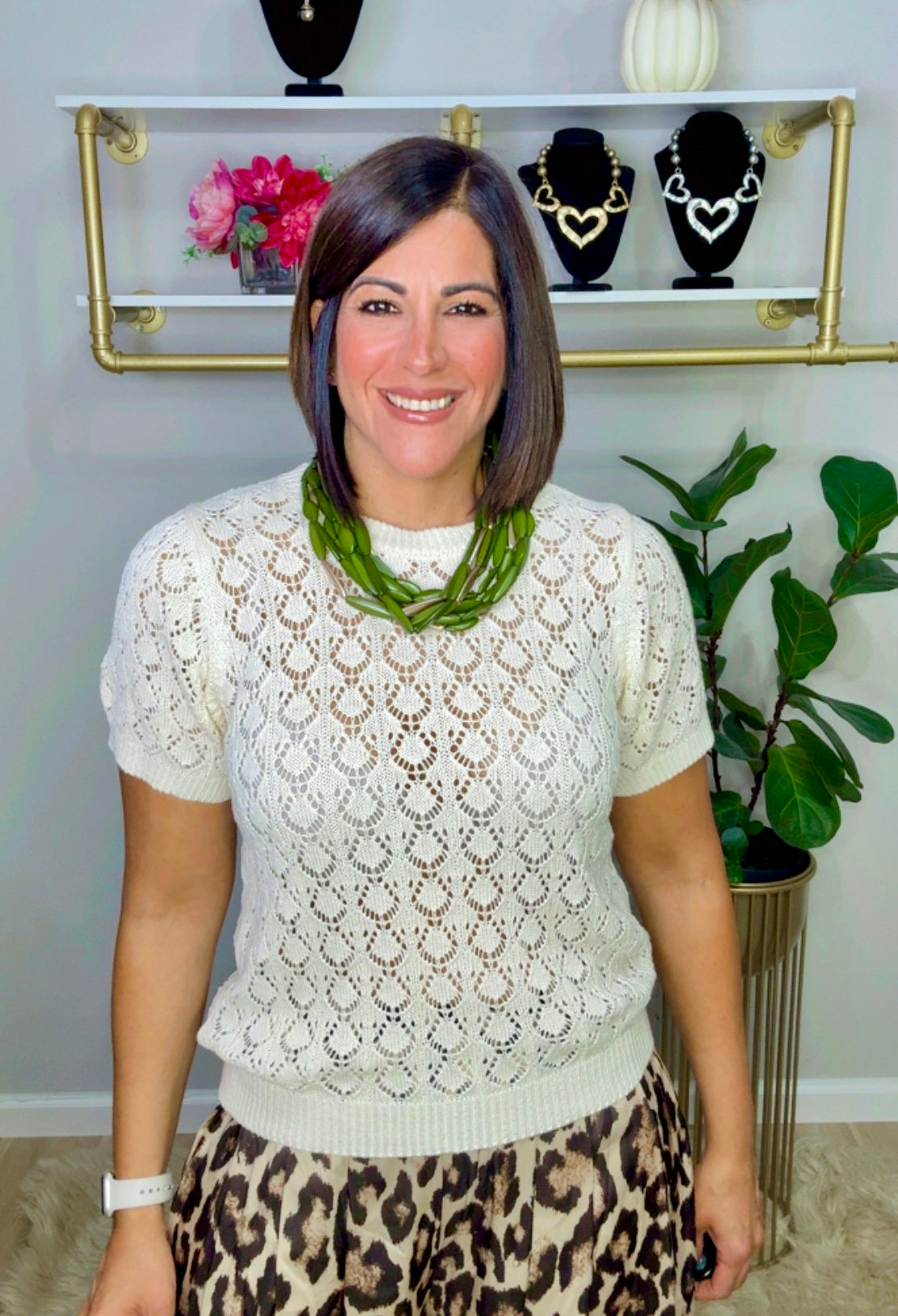 Italian Crochet Blouse