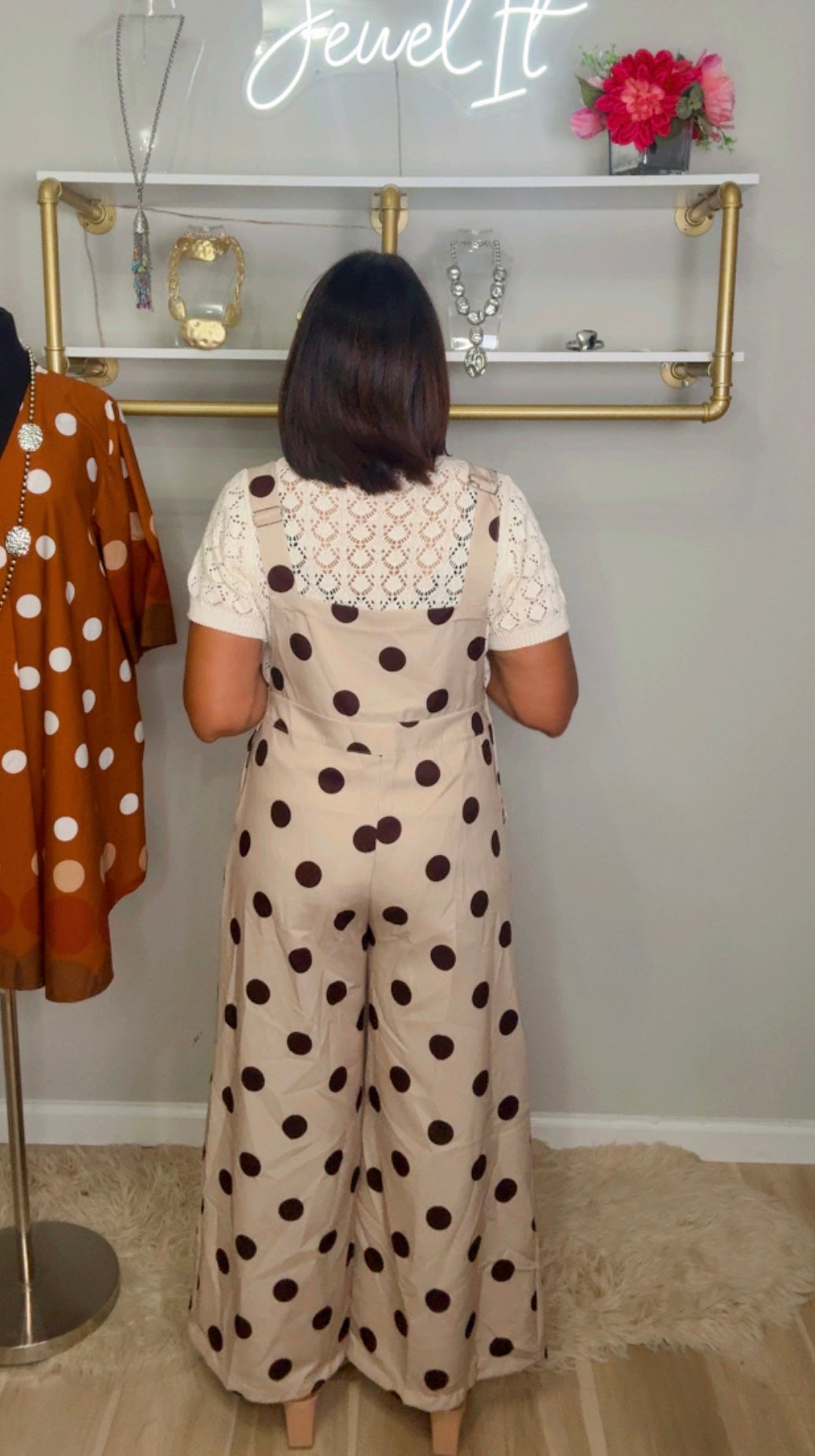 Italian Polka Dots Jumpsuit