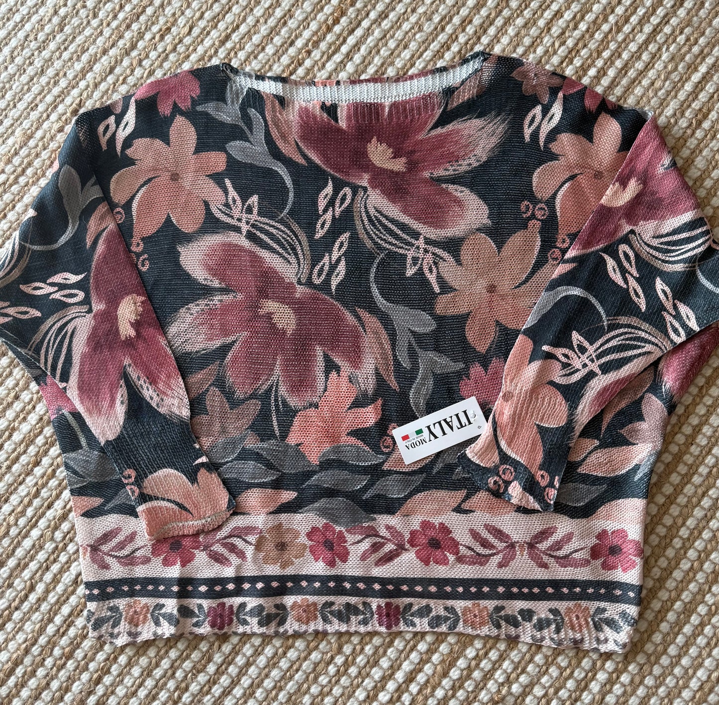 Italian Knit Stamped