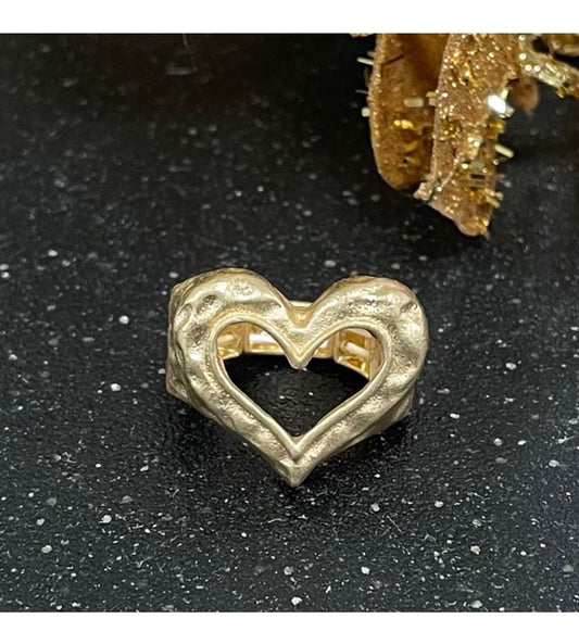 Stretchy Heart Ring
