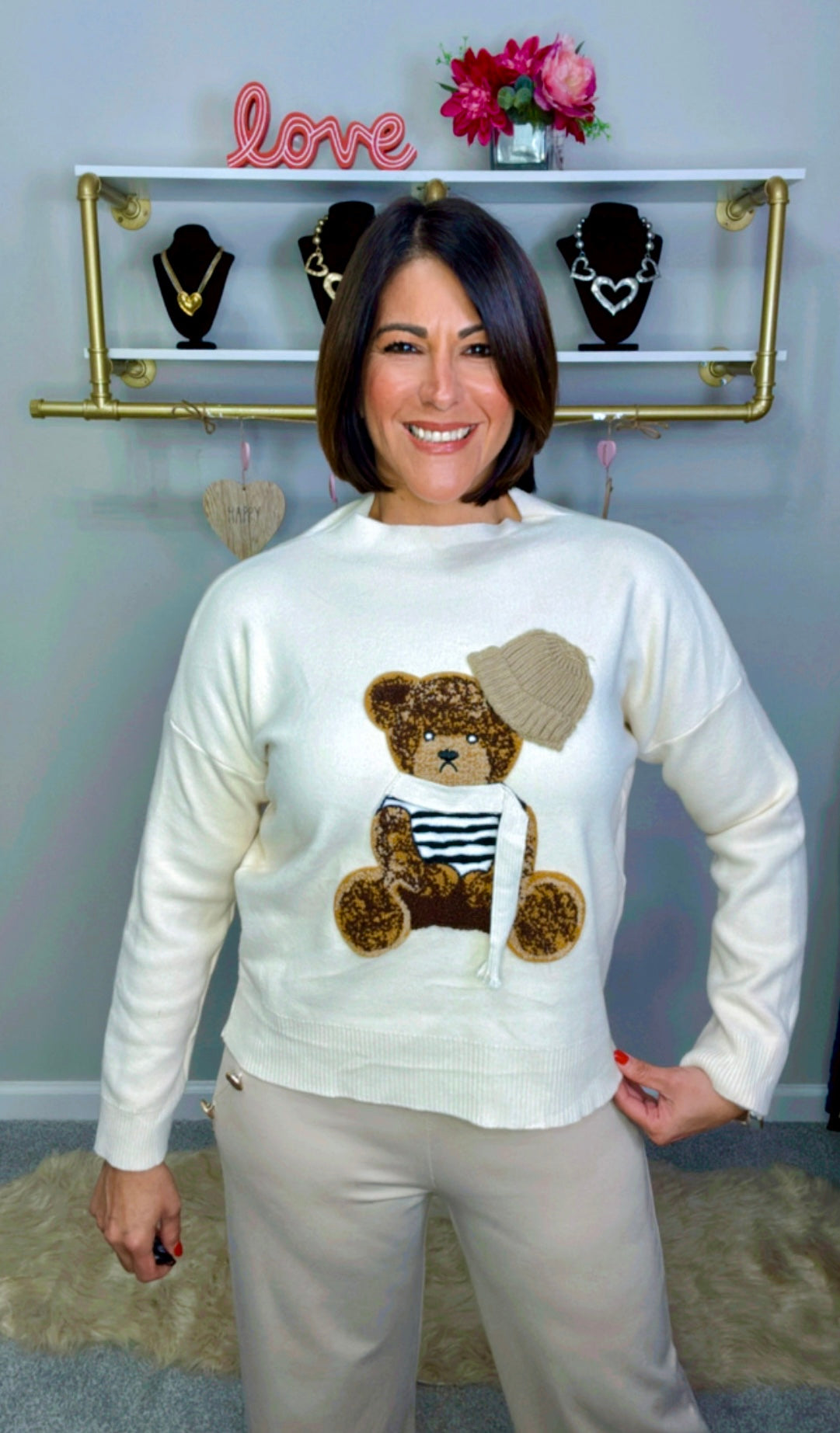 Italian Bear Pullover