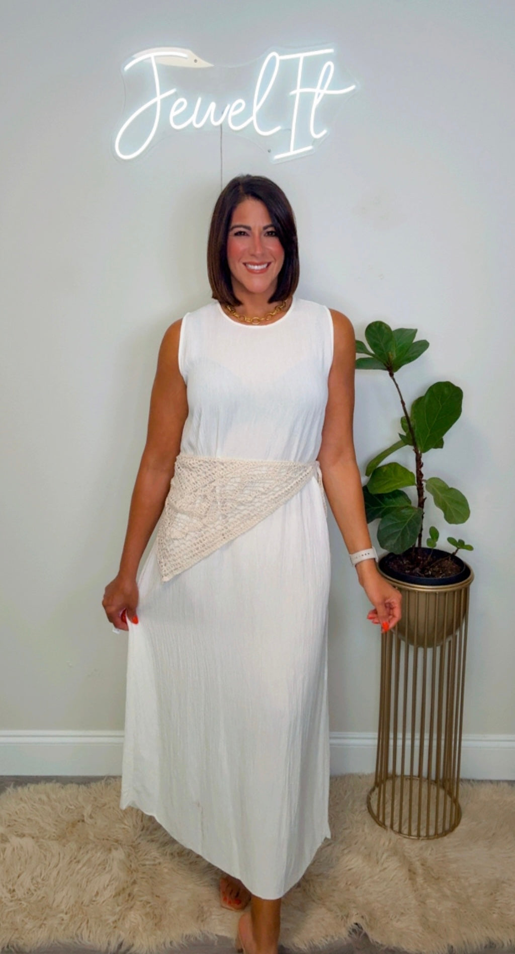 Italian Scarf Dress