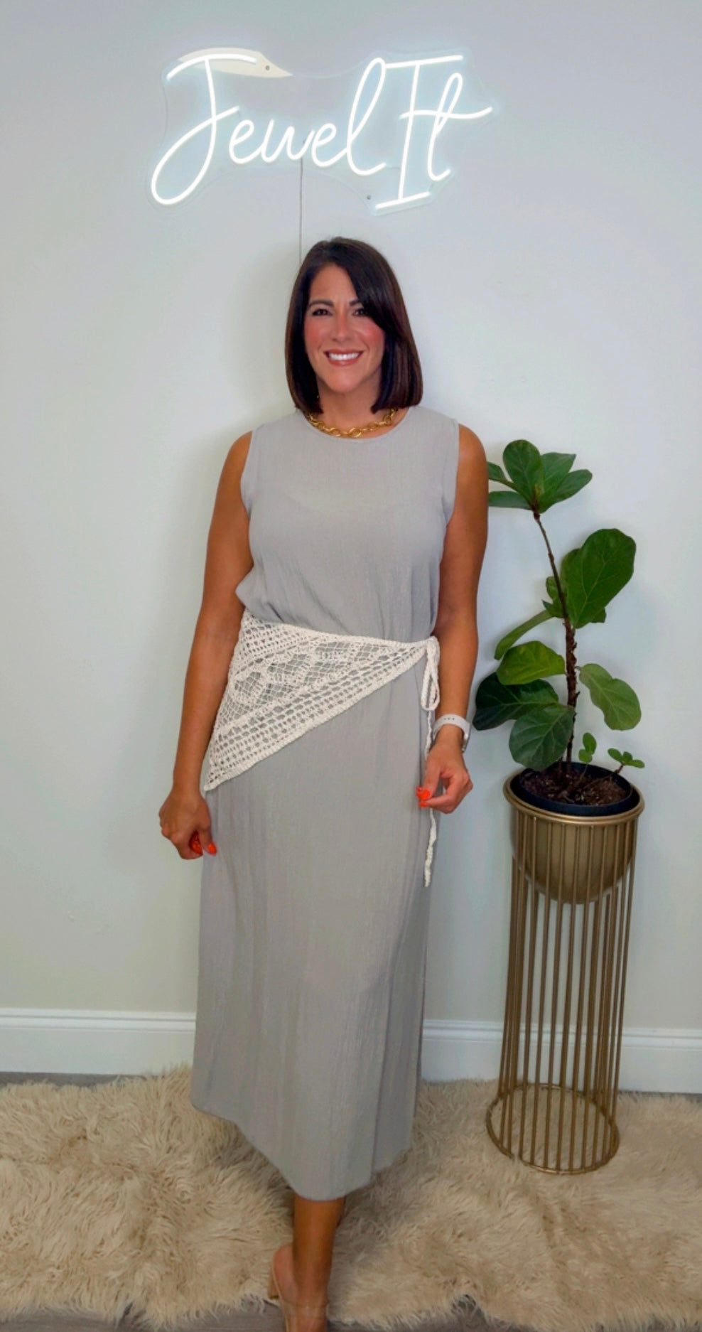 Italian Scarf Dress