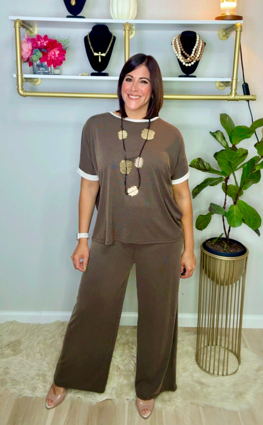 Italian Traveler Pant Set