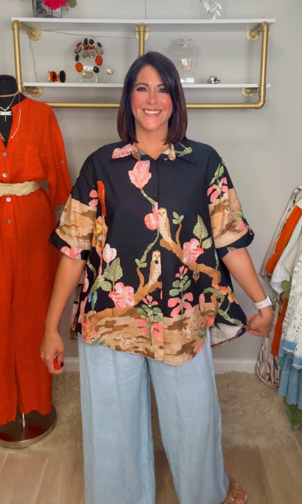 Italian Stamped Tunic
