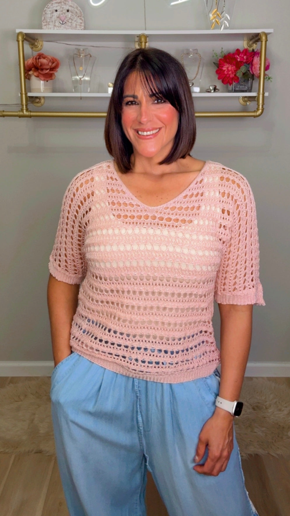 Italian V Neck Knits