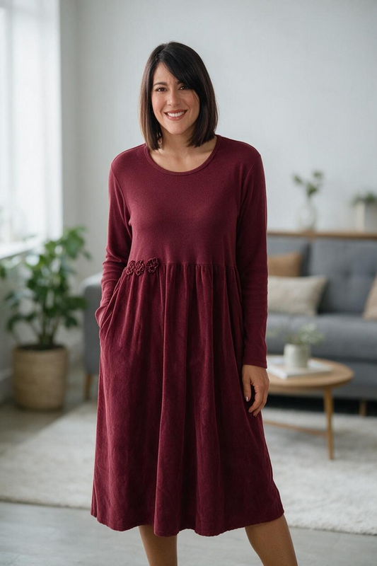 Italian Flower Waist Midi