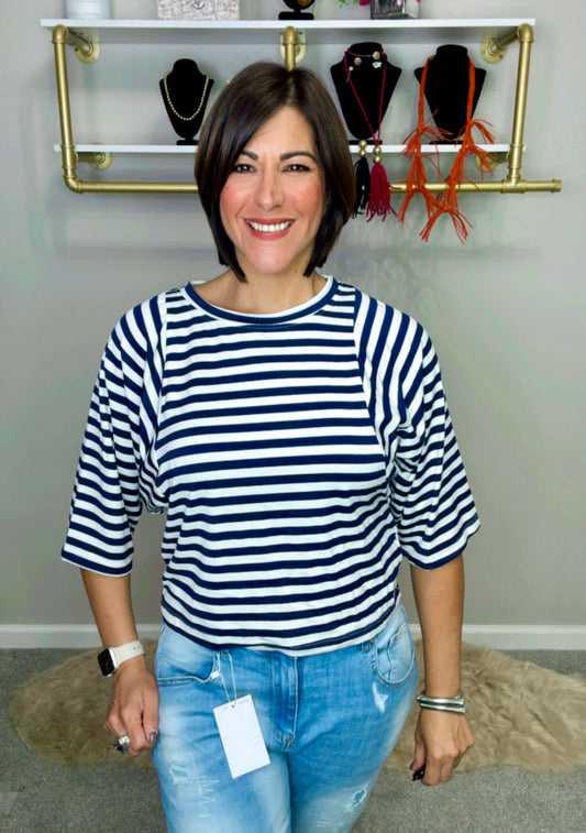 Italian Stripes Blouse