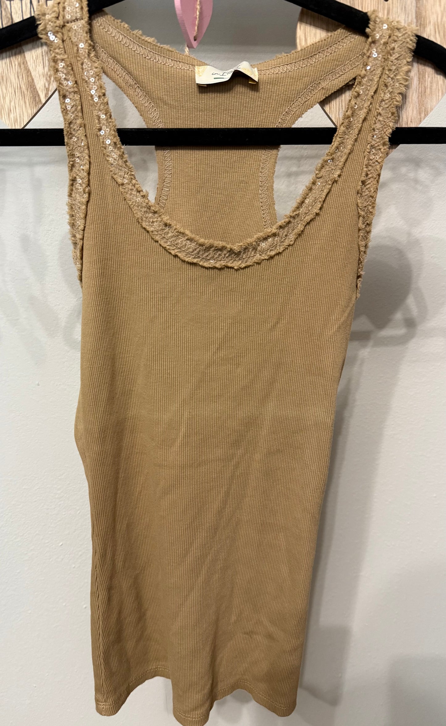 Italian sequins tank top
