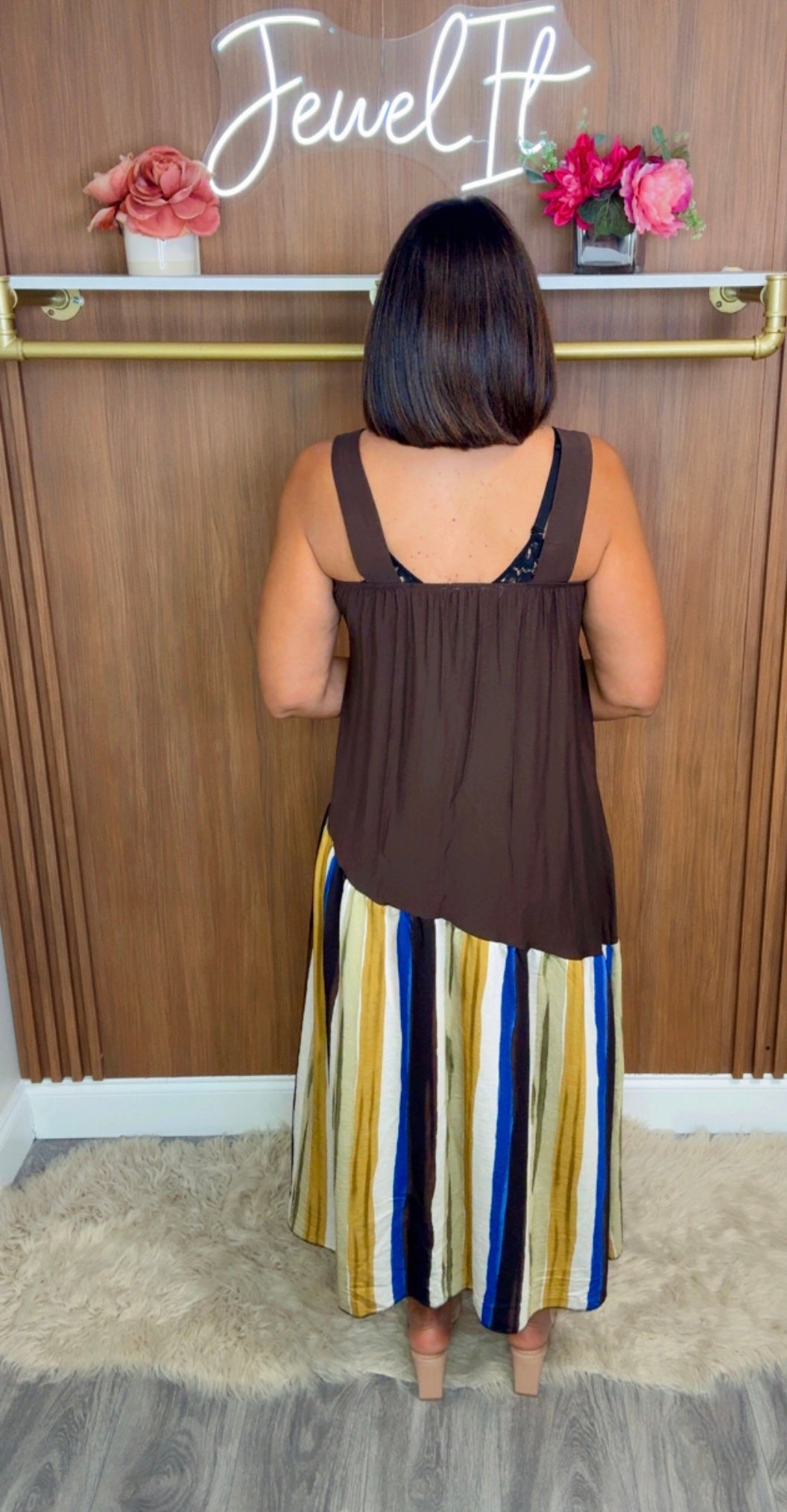 Italian Asymmetric Dress