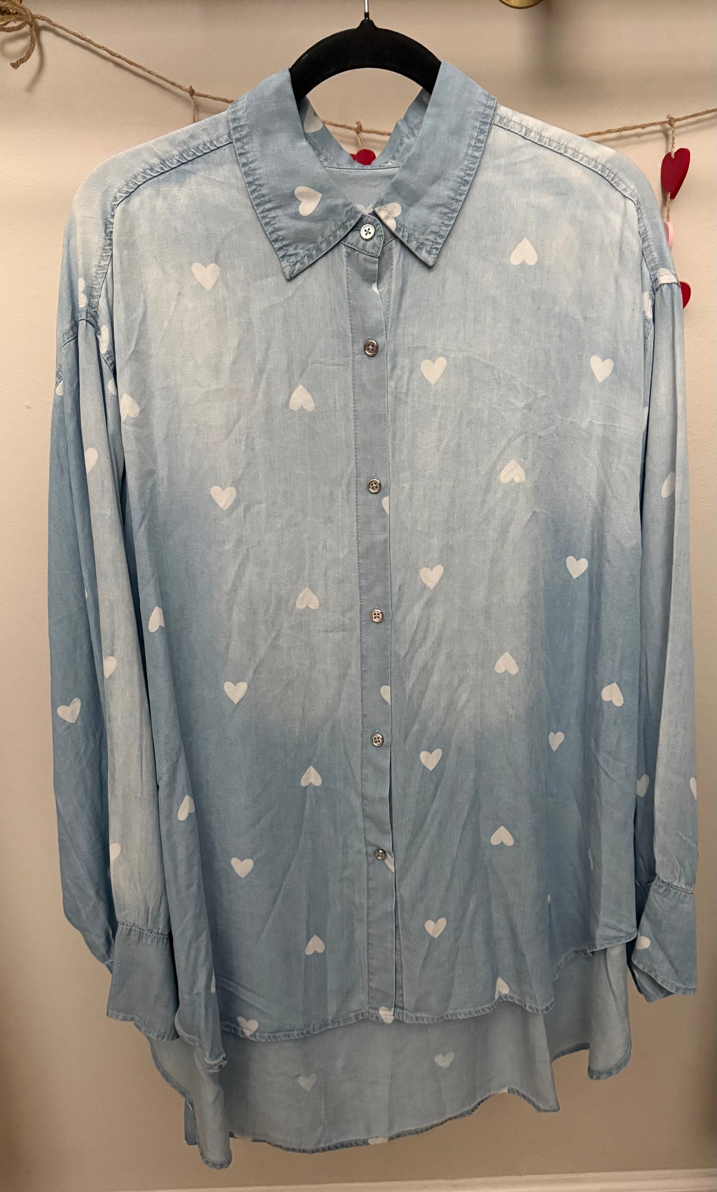 Italian Oversized Heart Tunic