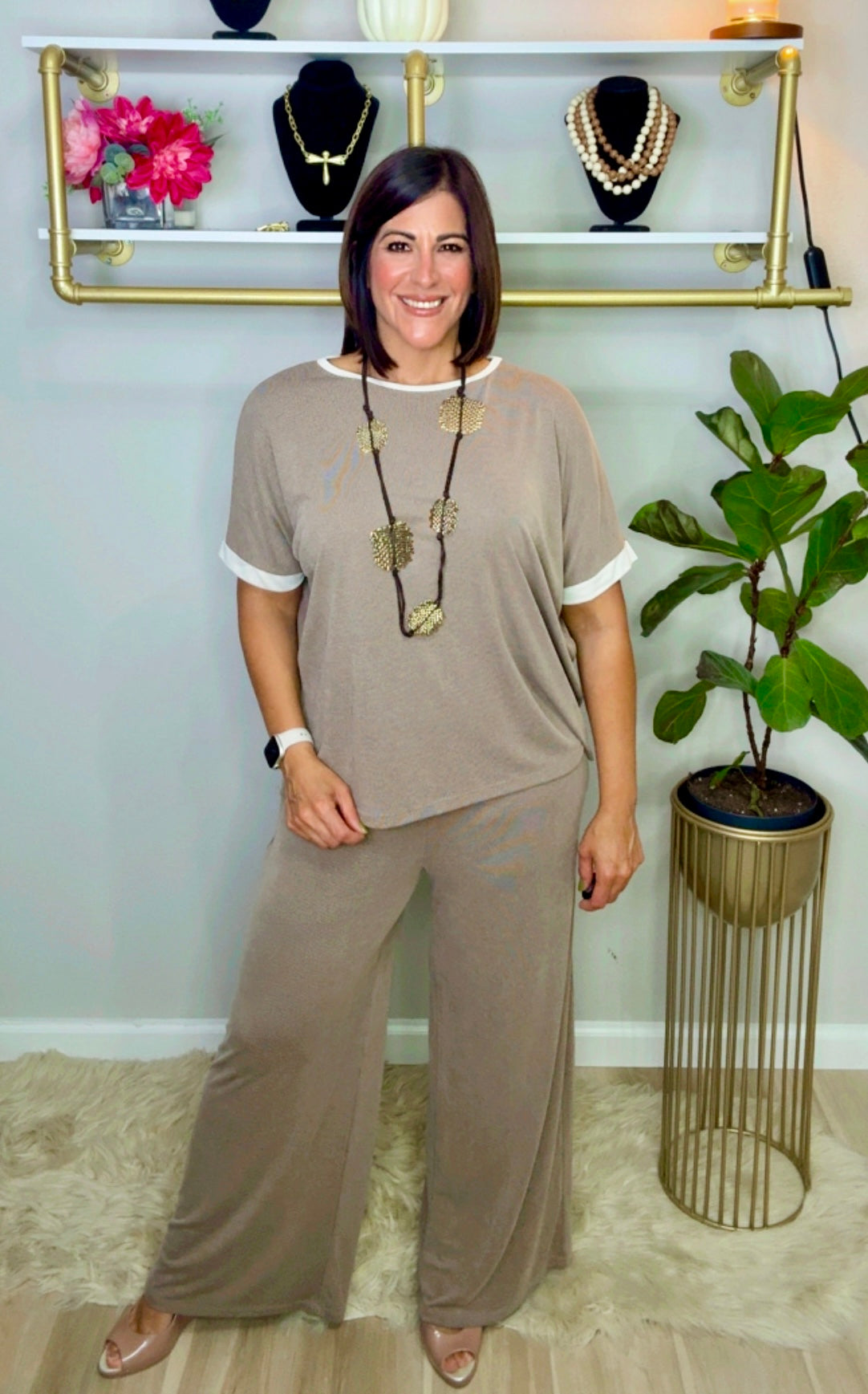 Italian Traveler Pant Set