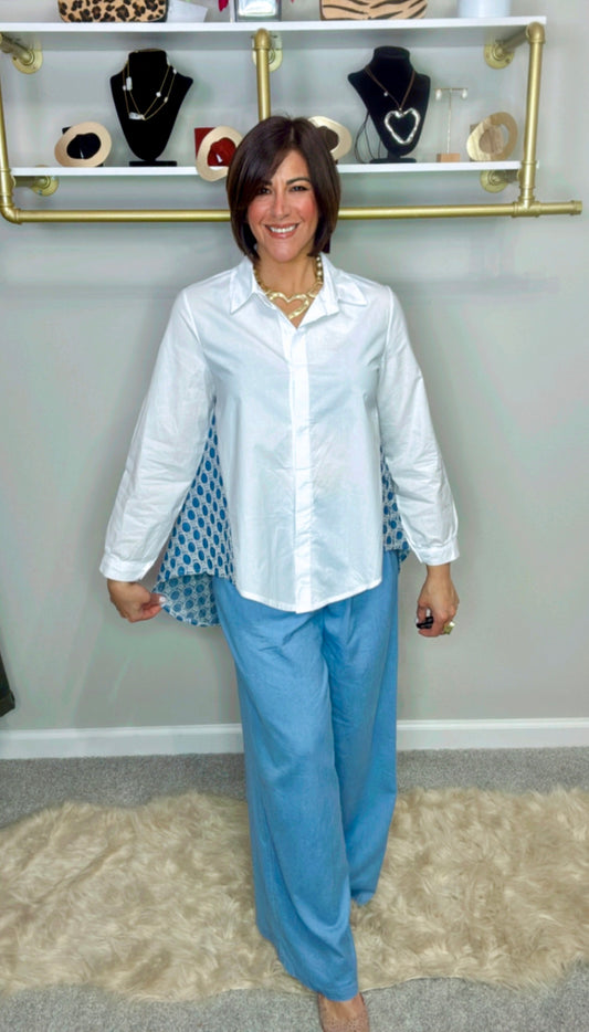 Italian Circle Stamped Tunic.