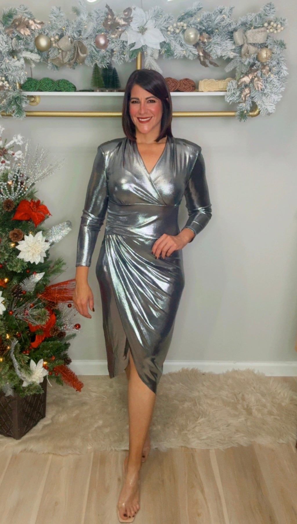 Italian Metallic Midi