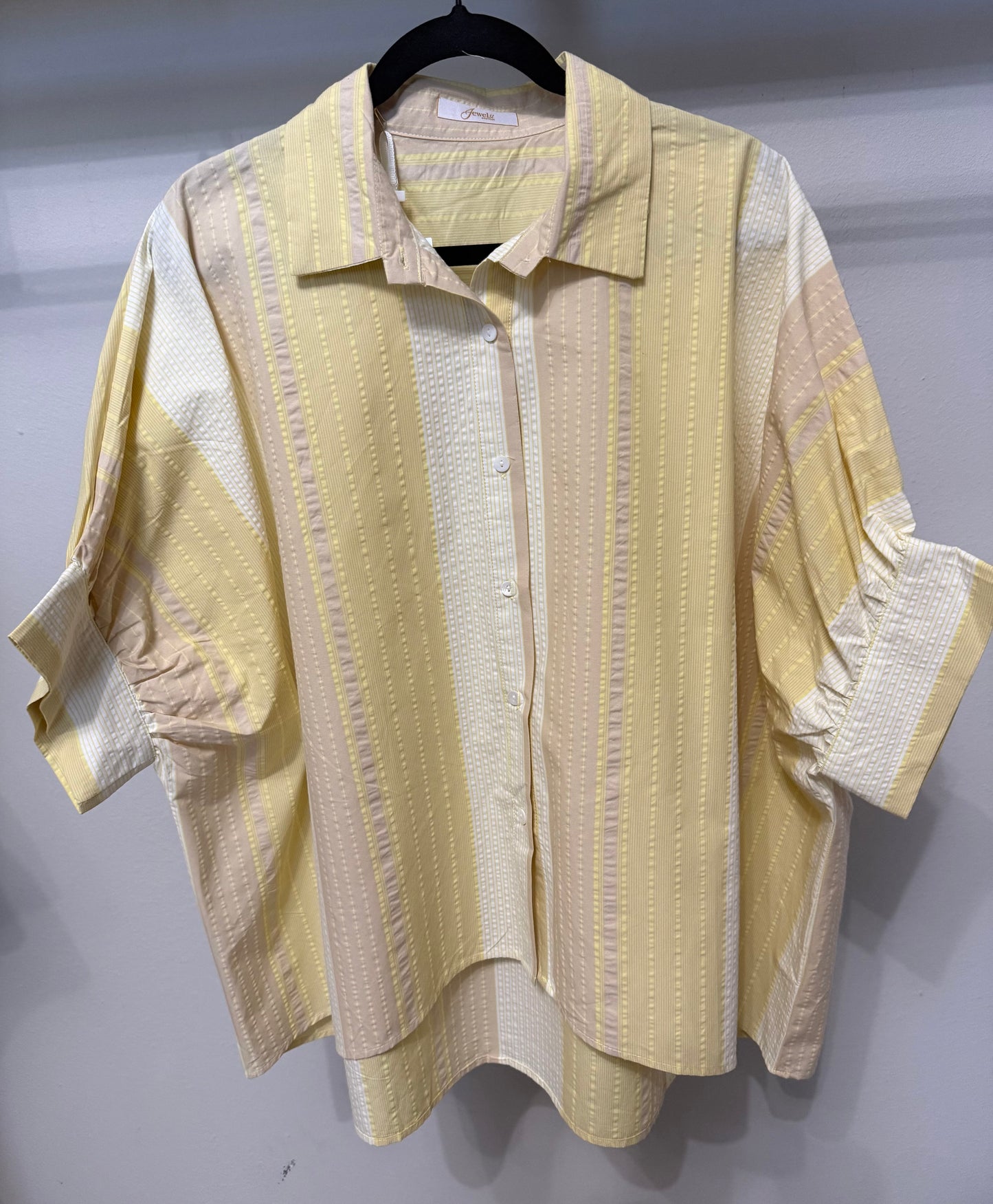 Italian Oversized Stripes Tunic