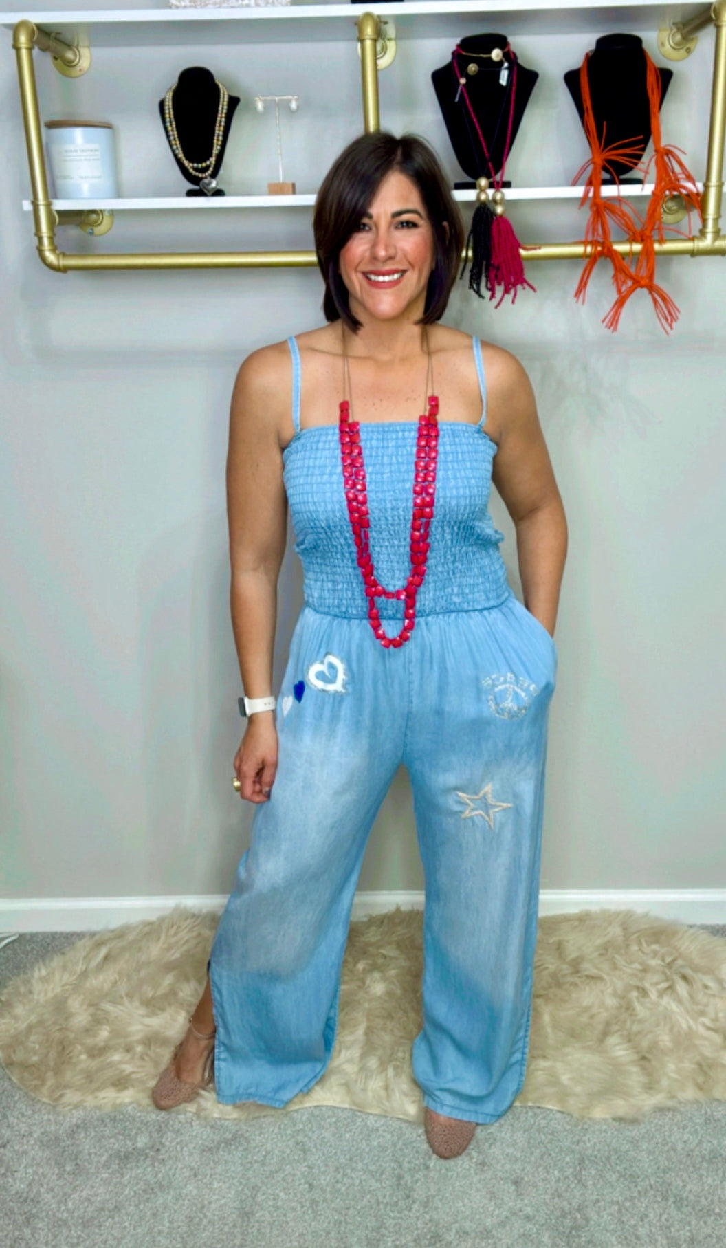 Italian Tencel Jumpsuit