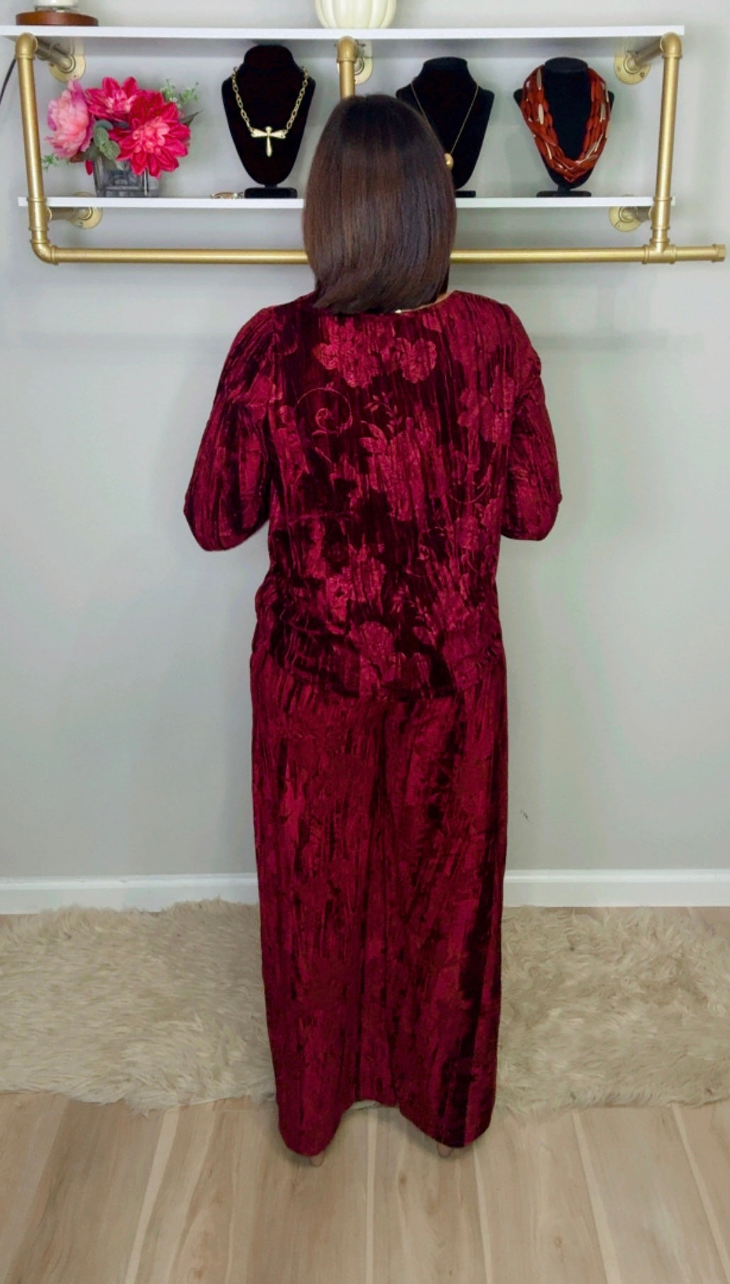 Italian Velvet Pant Set