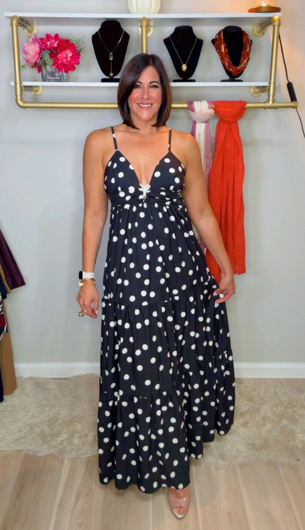 Italian Polka Dots Maxi.